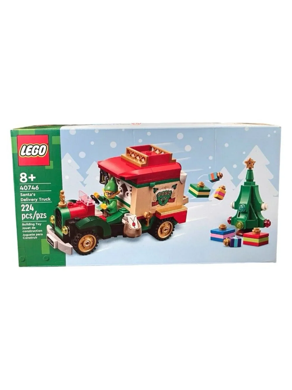 LEGO Santa's Delivery Truck Christmas Tree Elf Delivery 40746 8+ Building Toy